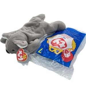 Ty Beanie Baby Babies 1996 MEL The Koala PVC Pellets + Sealed Teeny Sealed Mel